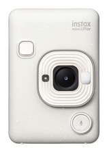 Fujifilm - instax mini LiPlay Hybrid Instant Camera - Misty White