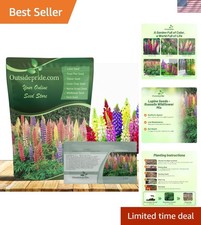 Vibrant Russell Lupine Seeds - 1 Lb of Heirloom Perennials for Stunning Sprin... 60.76 per gallon