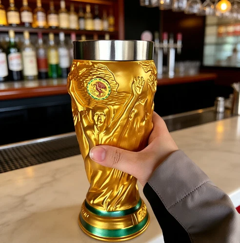 2026 FIFA World Cup Replica Trophy Beer Cup Soccer Fan Gift Collectible Beer Mug - Picture 2 of 6