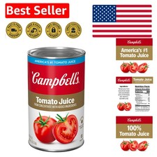 100 Pure Tomato Juice, Gluten-Free 46 fl oz Can - Ideal for Cooking  Mixing