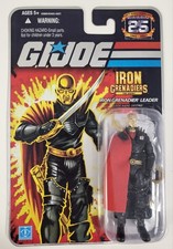 GI JOE 25th Anniversary IRON GRENADIER LEADER Destro 2008