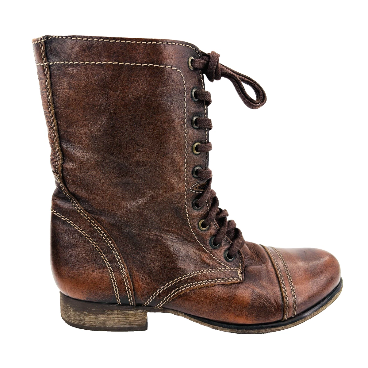 Las mejores ofertas en Botas de Combate Marrón Steve Madden para Mujeres |  eBay, image size:1200x1200