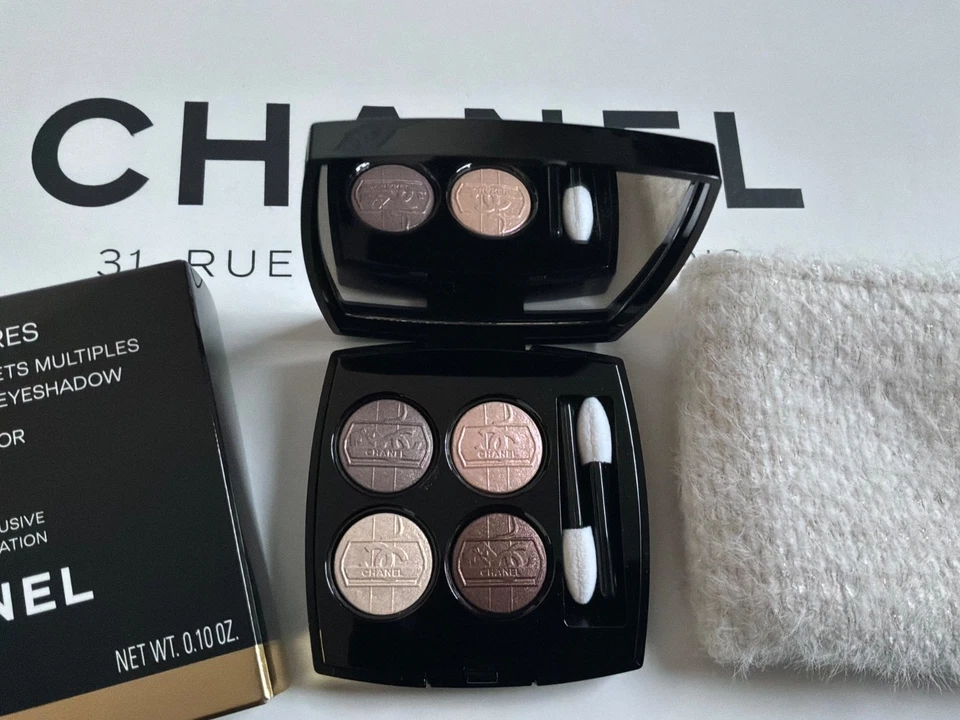 Chanel Les 4 Ombres Paleta de sombras de ojos 39 Ombre D'Or-limit. Edición 2026 - Imagen 1 de 4