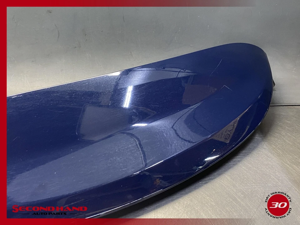 2015-2022 Mini Cooper S 4Dr Spoiler Wing W/ Bracket Blue OEM - Image 3 of 4