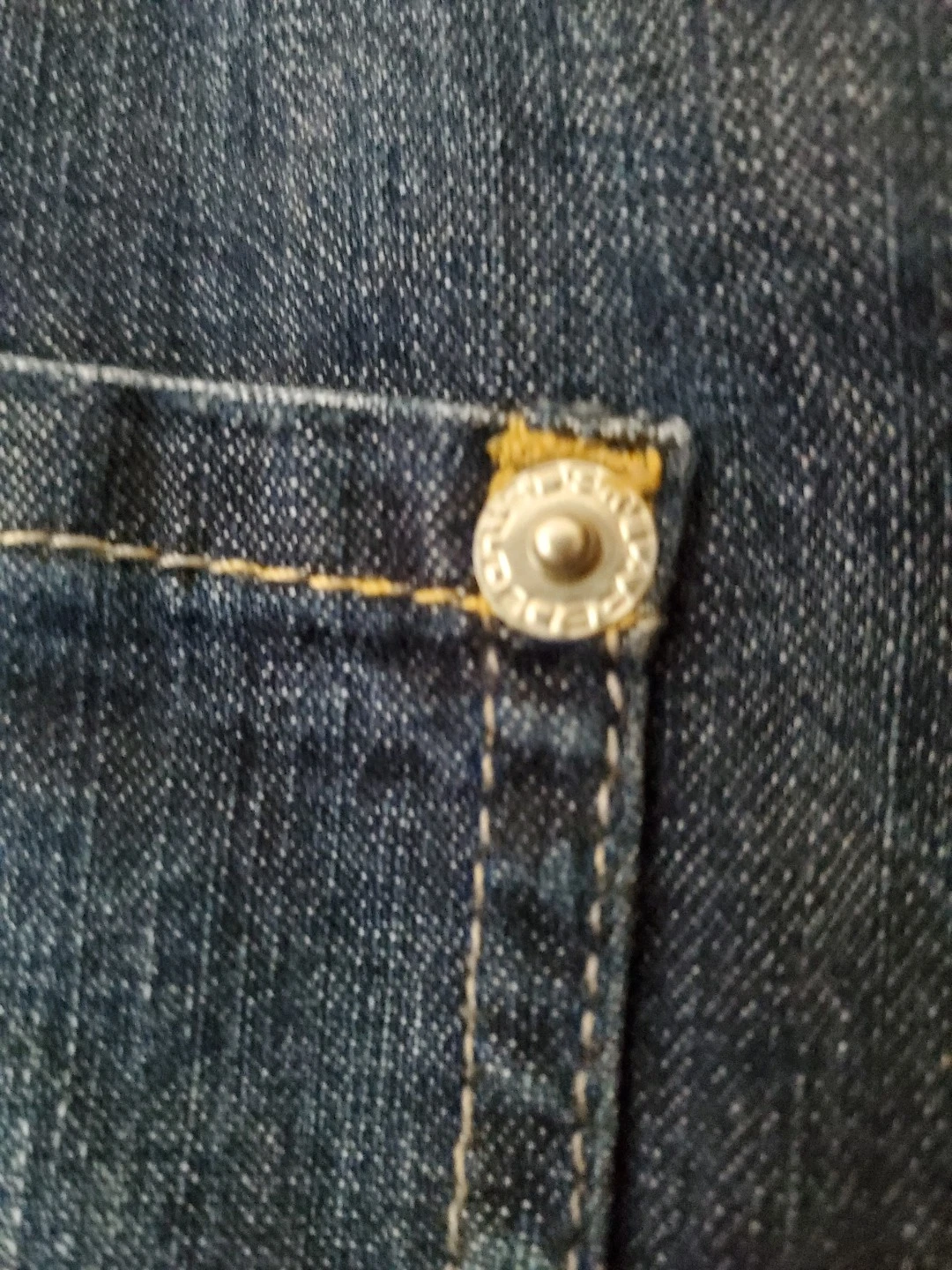 DSQUARED2 Abito Dsquared 2 blu denim Made in Italy bottoni bordi sfilacciati taglia 46