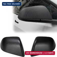 Side Mirror Caps Cover Compatible with Tesla Model 3 2017 2018 2019 2020 2021 20