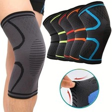 Knee Sleeve Compression Brace Support For Sport Gym Joint Pain Arthritis Relief