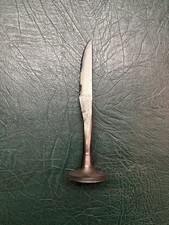Vintage Letter Opener Chevy big block Valve hand forged and crafted Unique!!!!