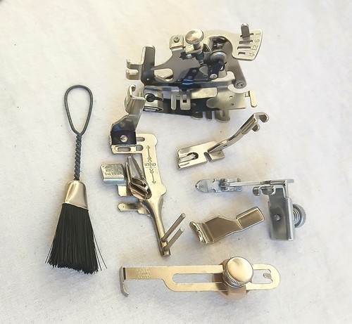 Singer Sewing Machine Set of 6 Slant Attachments Accessories 301 401 500 503