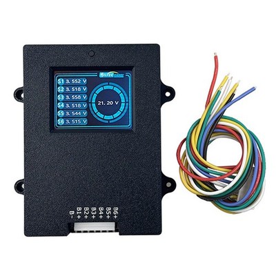 Neuer Lithium-Titanat 6S Aktiv Balancer mit Spannungsanzeige TFT LTO Batter4180