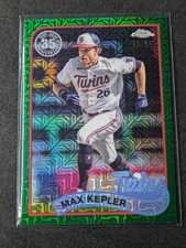 2024 Topps Update #T89CU-45 Max Kepler 1989 Anniversary Chrome Green #/99 Twins