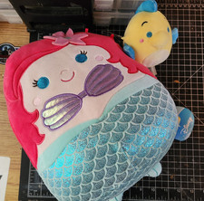Disney The Little Mermaid Ariel Plush Pillow Stuffed Animal Medium 2018