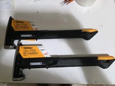 2 PACK ToughBuilt 18oz Smooth Face Rip Hammer - Straight Claw - Magnet Nail Hold