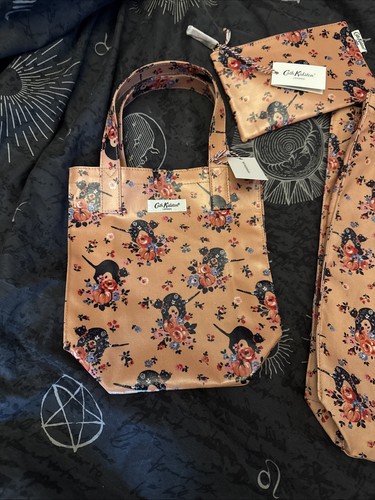 Cath Kidston London Scary Cat Bag Set New With Tags - Picture 3 of 5