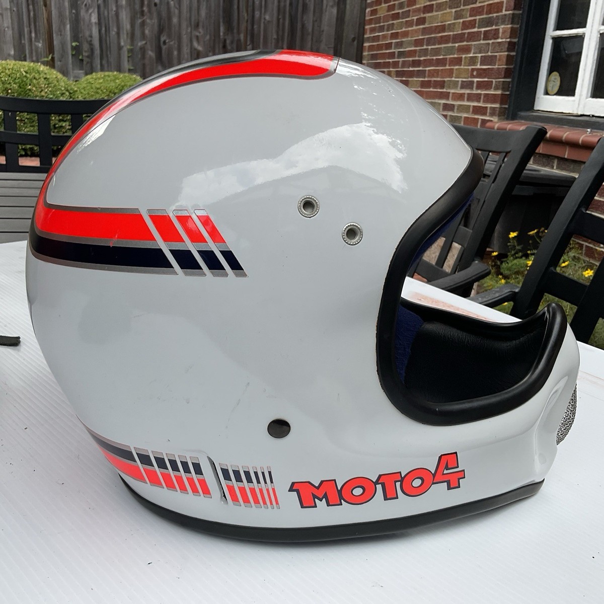 Bell Moto 4 Force Flow Vintage 1987 Racing Helmet With Scott Goggles 7 5/8 | eBay Bell Moto 4 Force Flow Vintage 1987 Racing Helmet With Scott Goggles 7 5/8 | eBay