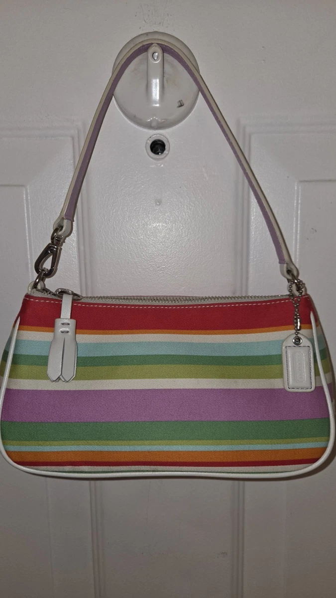 Coach Striped Mini Bags & Handbags for Women for sale | eBay