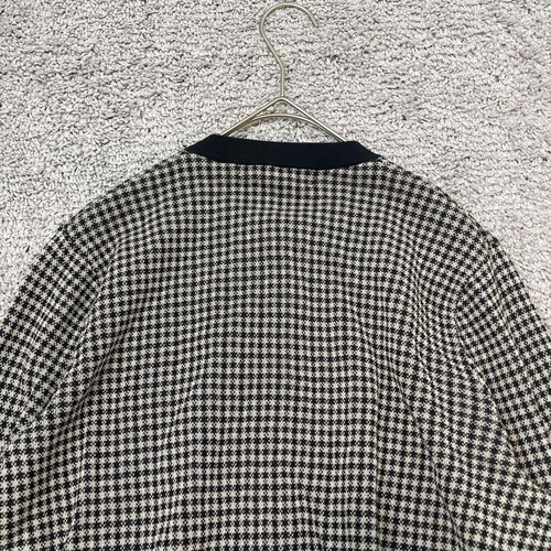 Ines De La Fressange Jacquard Crew Neck Cardigan M Used - Picture 7 of 10