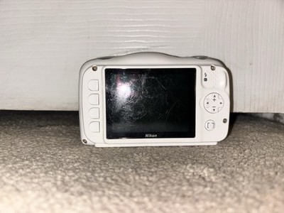 Nikon COOLPIX S33 13.2MP Digital Camera - White for sale online | eBay