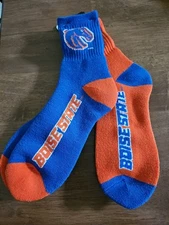 Boise State Broncos socks - For Bare Feet  Large - 2 pairs