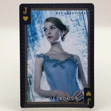Harry Potter and the Goblet of Fire Tully's Coffee Hearts J Playing Cards JP F/S