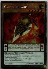 Qliphort Scout (Platinum Secret Rare) Platinum Secret Rare Quarter Century Stamp