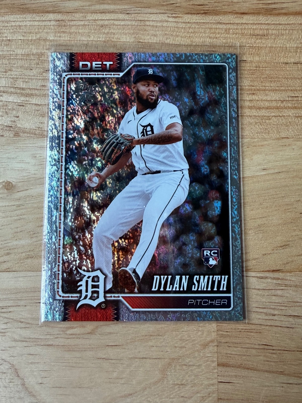 2026 Topps Dylan Smith #13 Crackle Foil (RC)