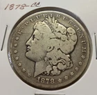 1878-CC Morgan Silver Dollar