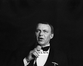 Frank Sinatra Attends Italian American Civil Rights League Benefit Concert Photo