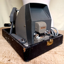 Vintage RONDO 8mm Movie Editor Film Viewer Splicer Original Protective Tote Case