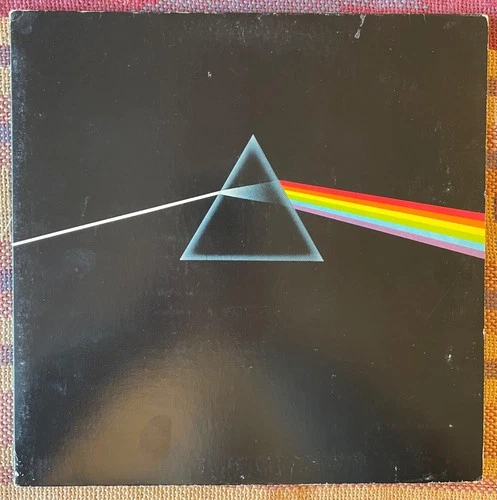 Pink Floyd - Dark Side of the Moon Vinyl Record LP Capitol 1973 SMAS 11163 VG
