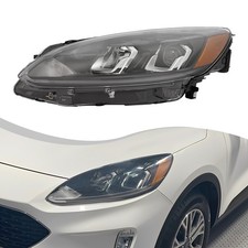 Left Side Headlight, Halogen Headlight with DRL for 2020-2022 Ford Escape SE/SEL