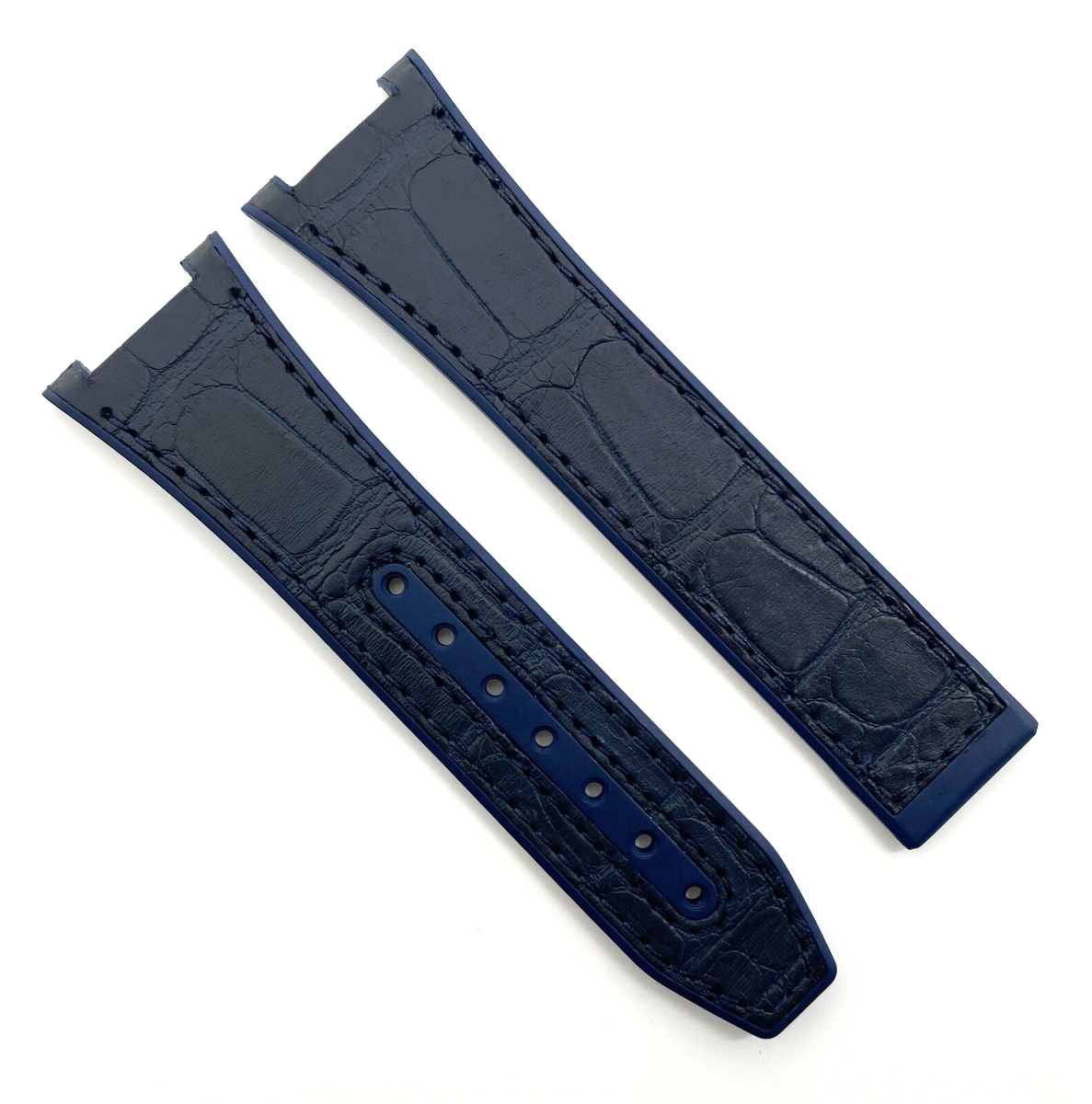 Omega Constellation 24mm x 18mm Blue Alligator Strap RUZ012689