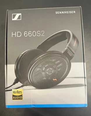Sennheiser HD 660S2 Over-Ear Kopfhörer Kabelgebunden offenes Design schwarz