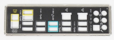 ASUS X99-E WS/USB 3.1 - ATX Blende Slotblende IO Shield Slotblech (#19666)