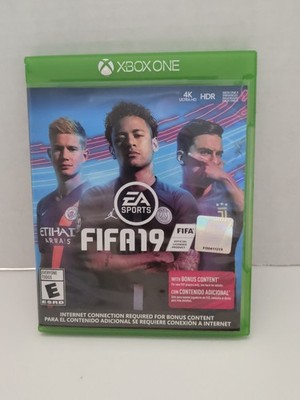 FIFA 19 Xbox One Video Game EA Sports Soccer UEFA Champions League 4K HDR Disc
