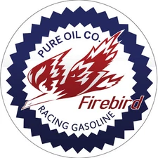 Pure Oil Co., Firebird Racing Gasoline Sign