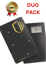 CoolWallet S Duo- Crypto Hardware Wallet 2 Pack, Secure Your Crypto in Style