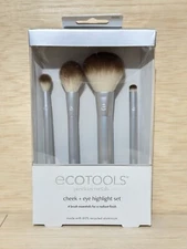 *EcoTools Precious Metal Brush Set #0025 Cheek + Eye Highlight Set