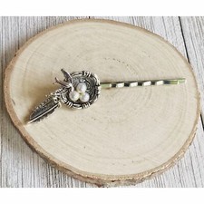 Leaf Bobby Pin, Women's Hair Pin, Bird Hair Pin, Boho Bobby Pin, Decorative Bobb