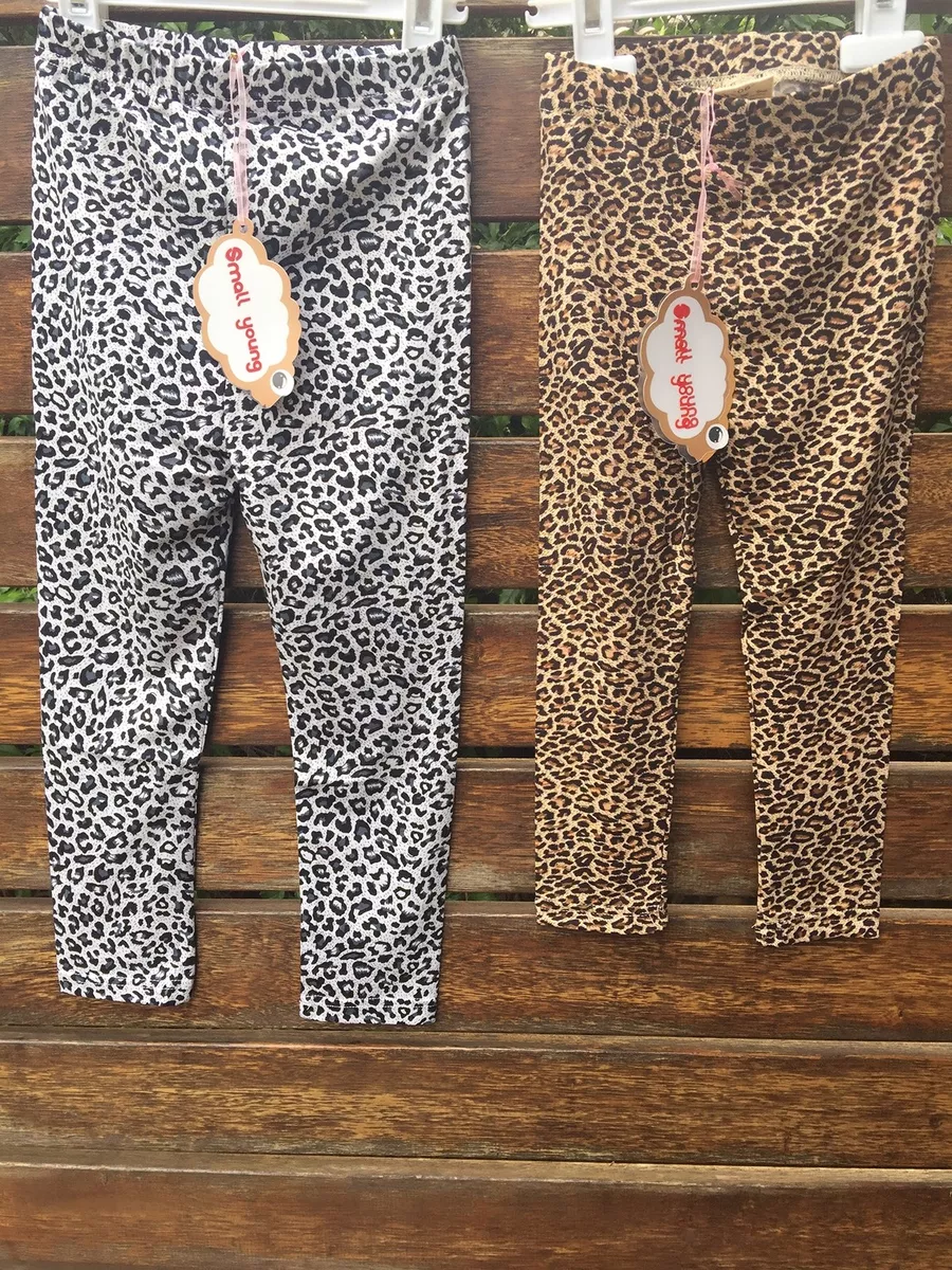 Baby Kids Girls children fashion tiger Leopard animal leggings