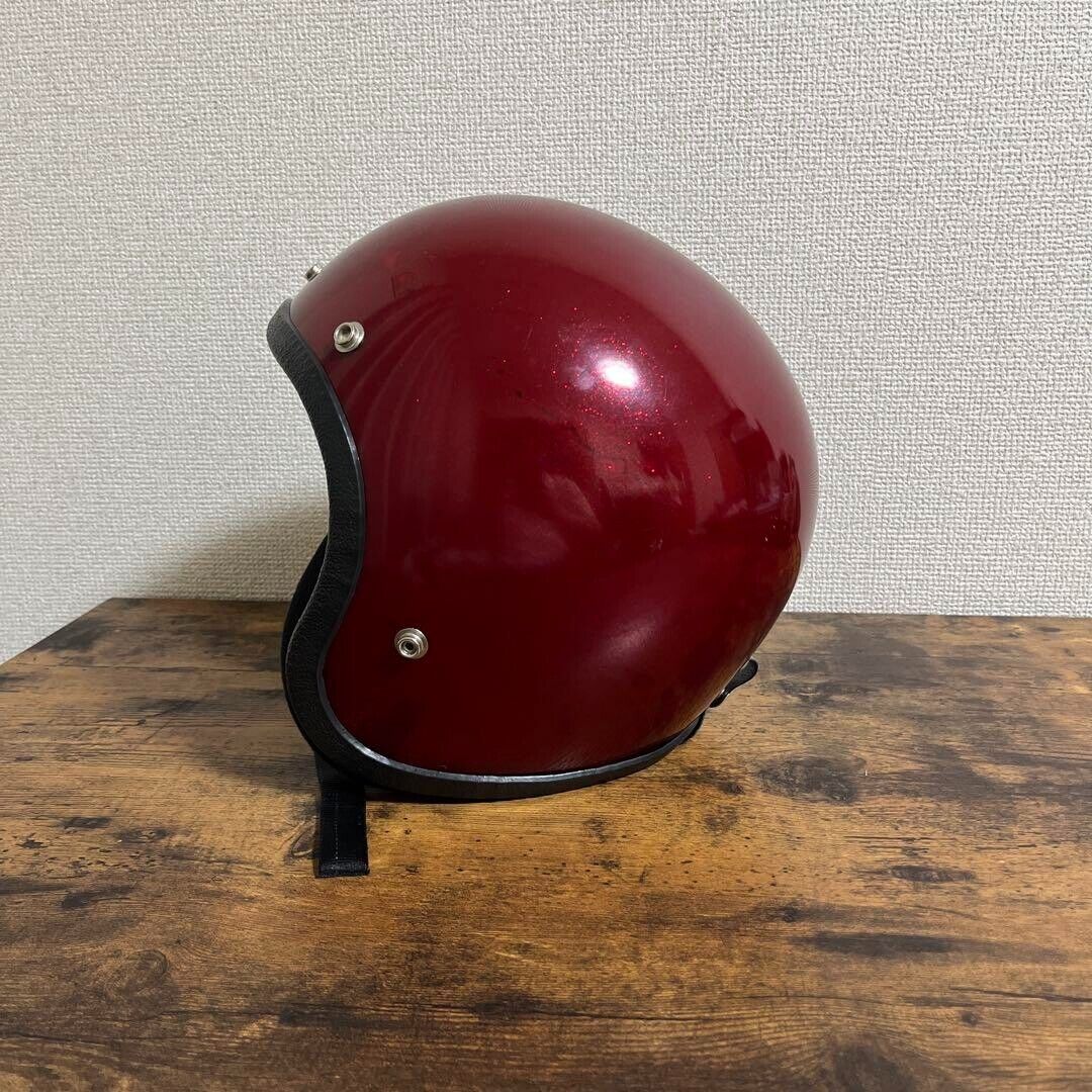 1970s Vintage Buco Enduro Metal Flake Red Motorcycle Jet 1970s Vintage Buco Enduro Metal Flake Red Motorcycle Jet