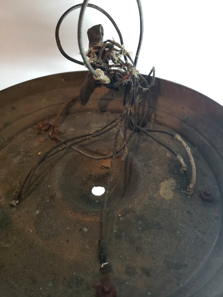 Accesorio de misión Arts & Crafts grande con pintura original para restauración antiguo GR2 Foto 4 de 4