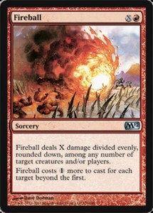 Fireball x4 - Magic 2012 - NM-Mint, English - Magic 2012