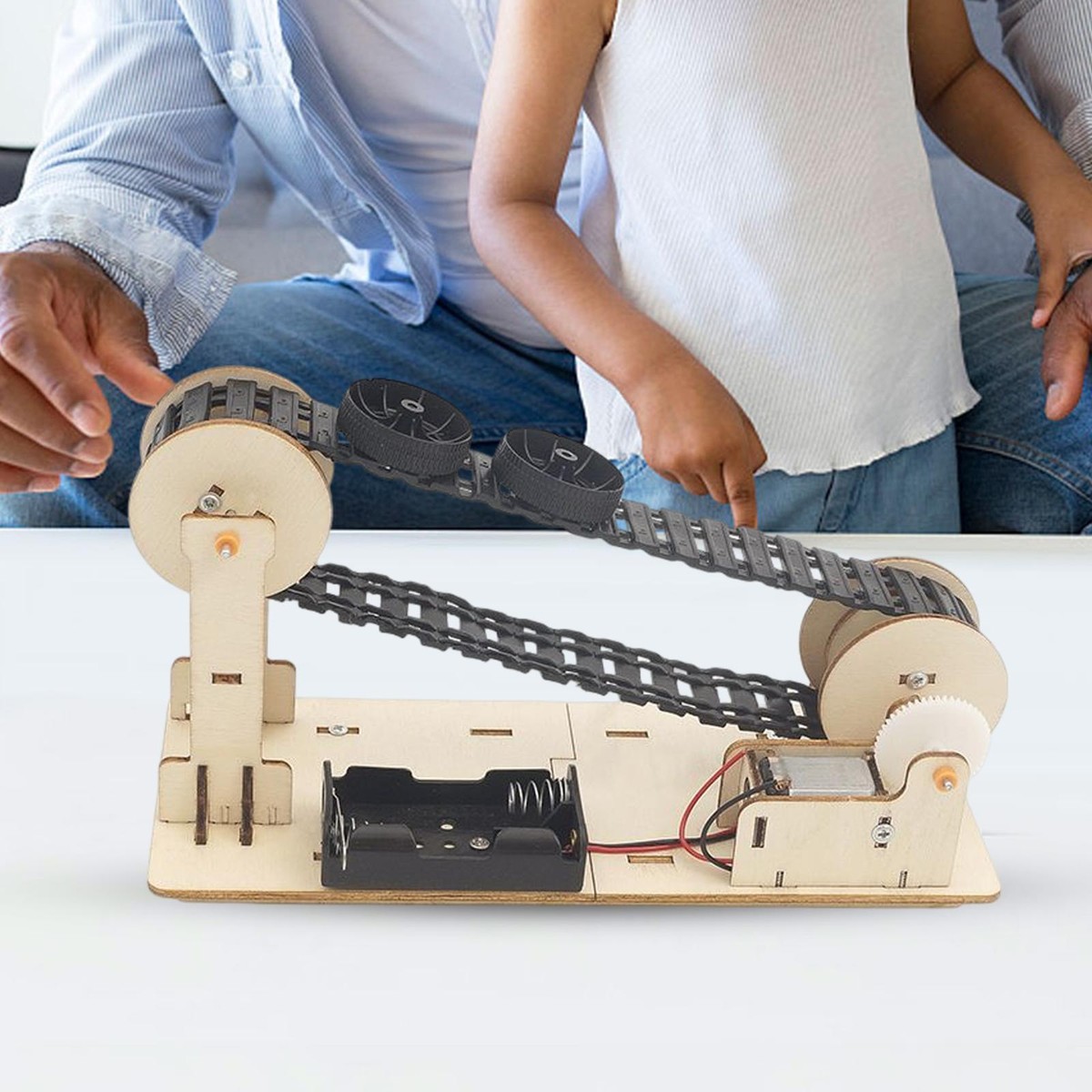 STEM Conveyor Belt MERIGLARE DIY Assembly Line Conveyor Belt Science ...