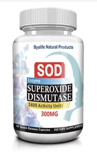 SOD  STRESS OXIDATIVO DEFENSE 60 Capsules USA