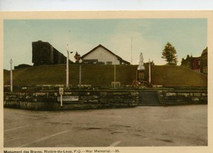 Quebec Riviere Du Loup War Memorial Ebay