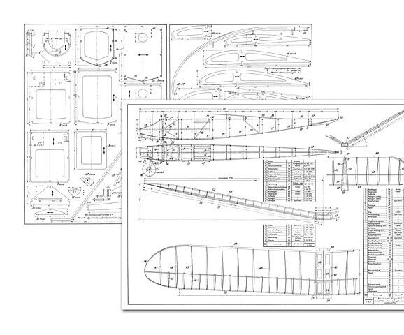 Plans & Templates Avion RC Avenger Sport .60 – Envergure 58 Pouces – Neuf