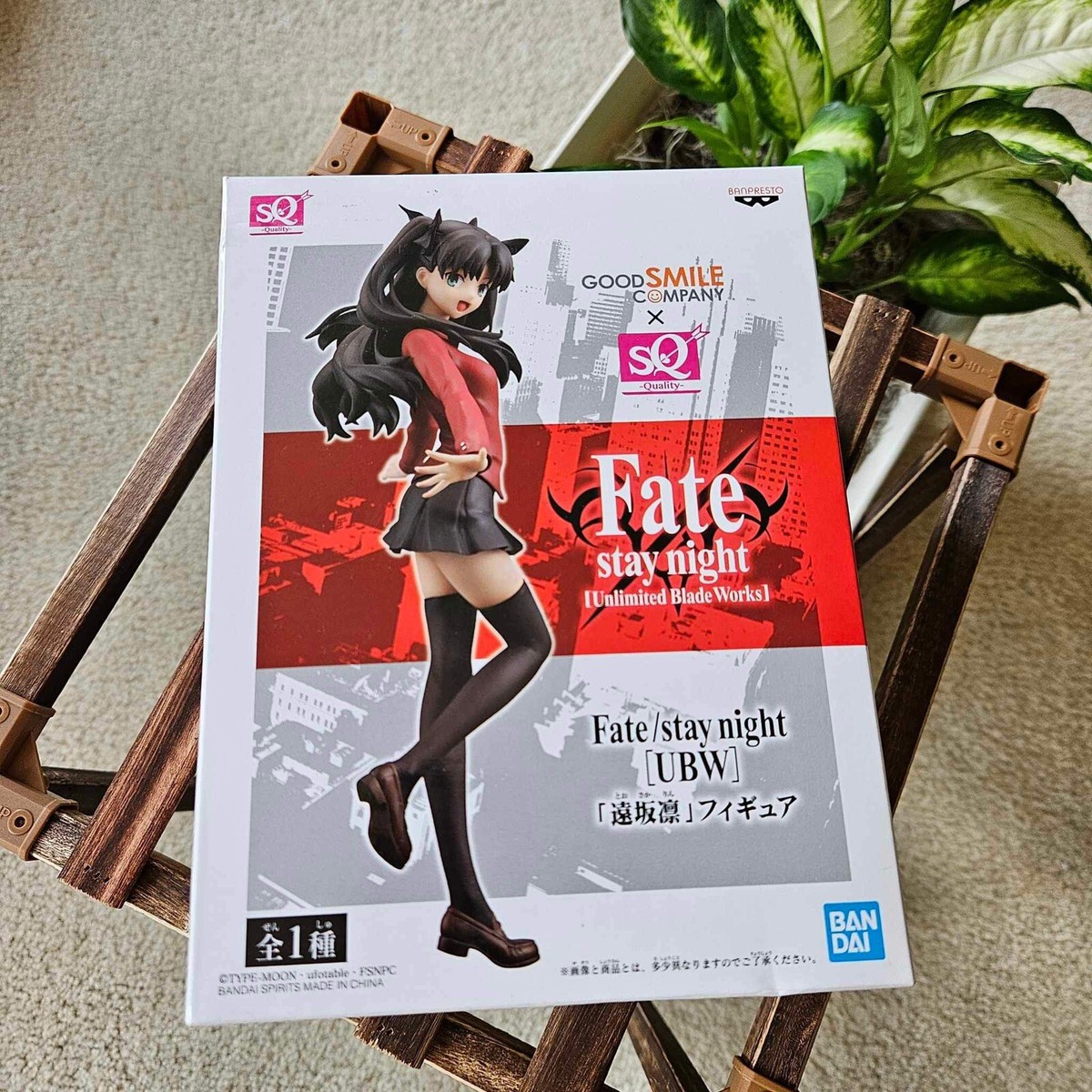 Fate/Stay Night Rin Tohsaka Sq Figure Banpresto Good Smile Company  display picture 1