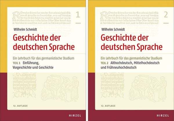Thumbnail - Geschichte Der Deutschen Sprache. Teil 1 Und 2