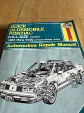 Buick Oldsmobile Pontiac Full-Size Models 1985 - 1990 Haynes Repair Manual